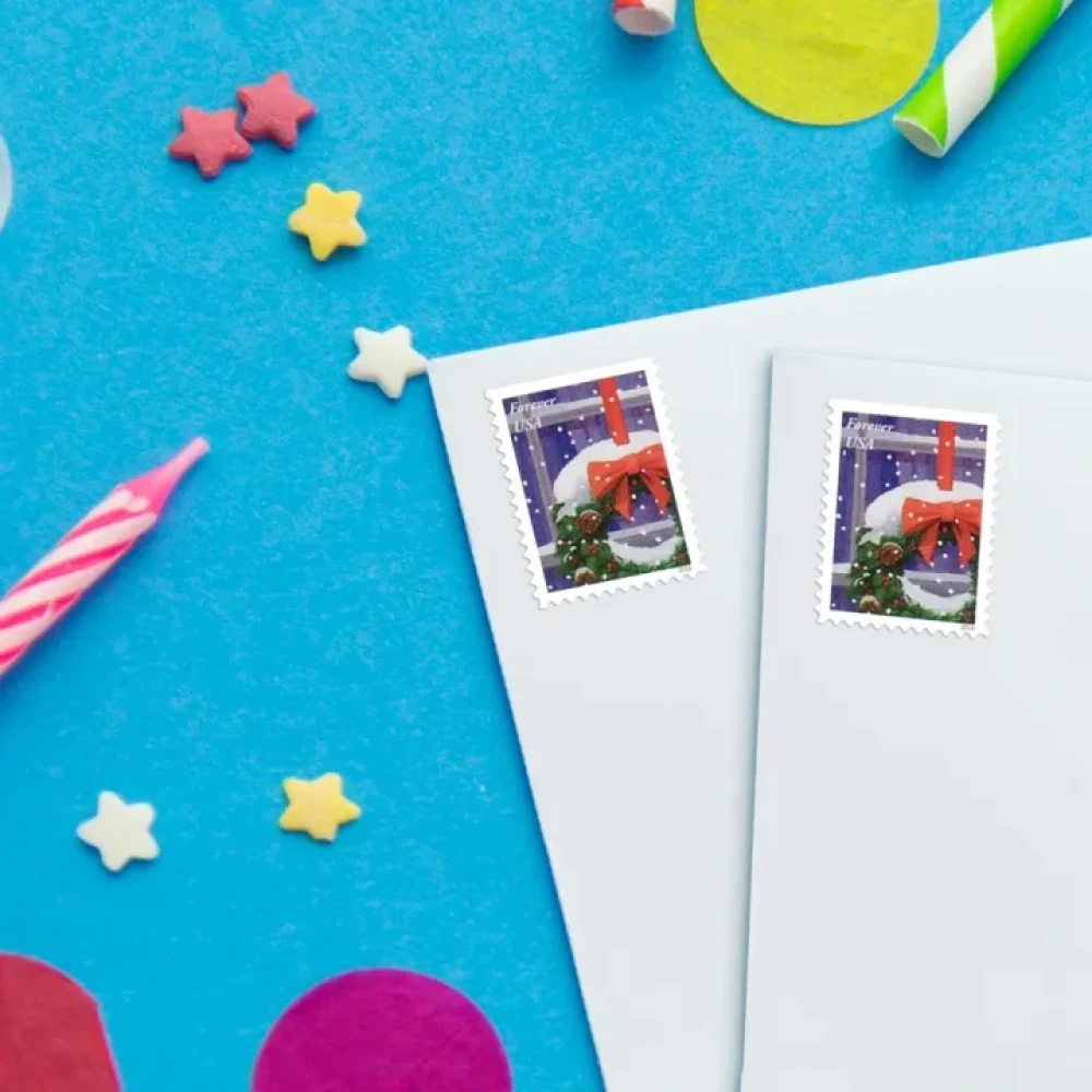 (2016) USPS Holiday Windows Forever Stamps